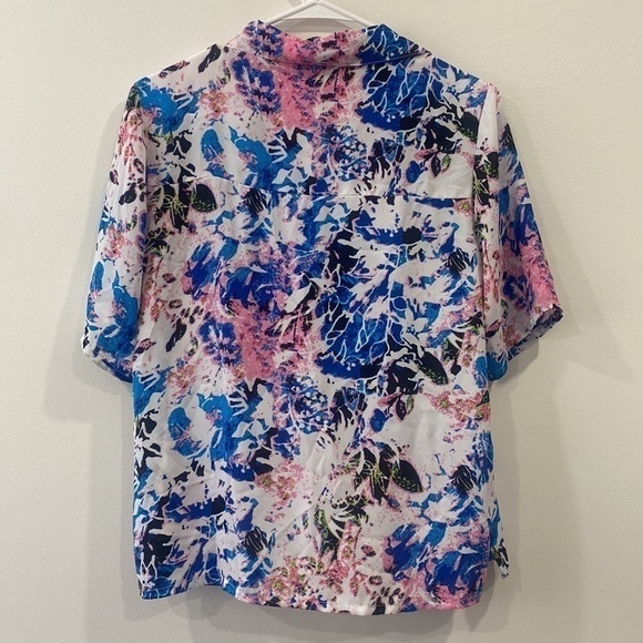 Colourful Abstract Button Up Shirt - Picture 8 of 12